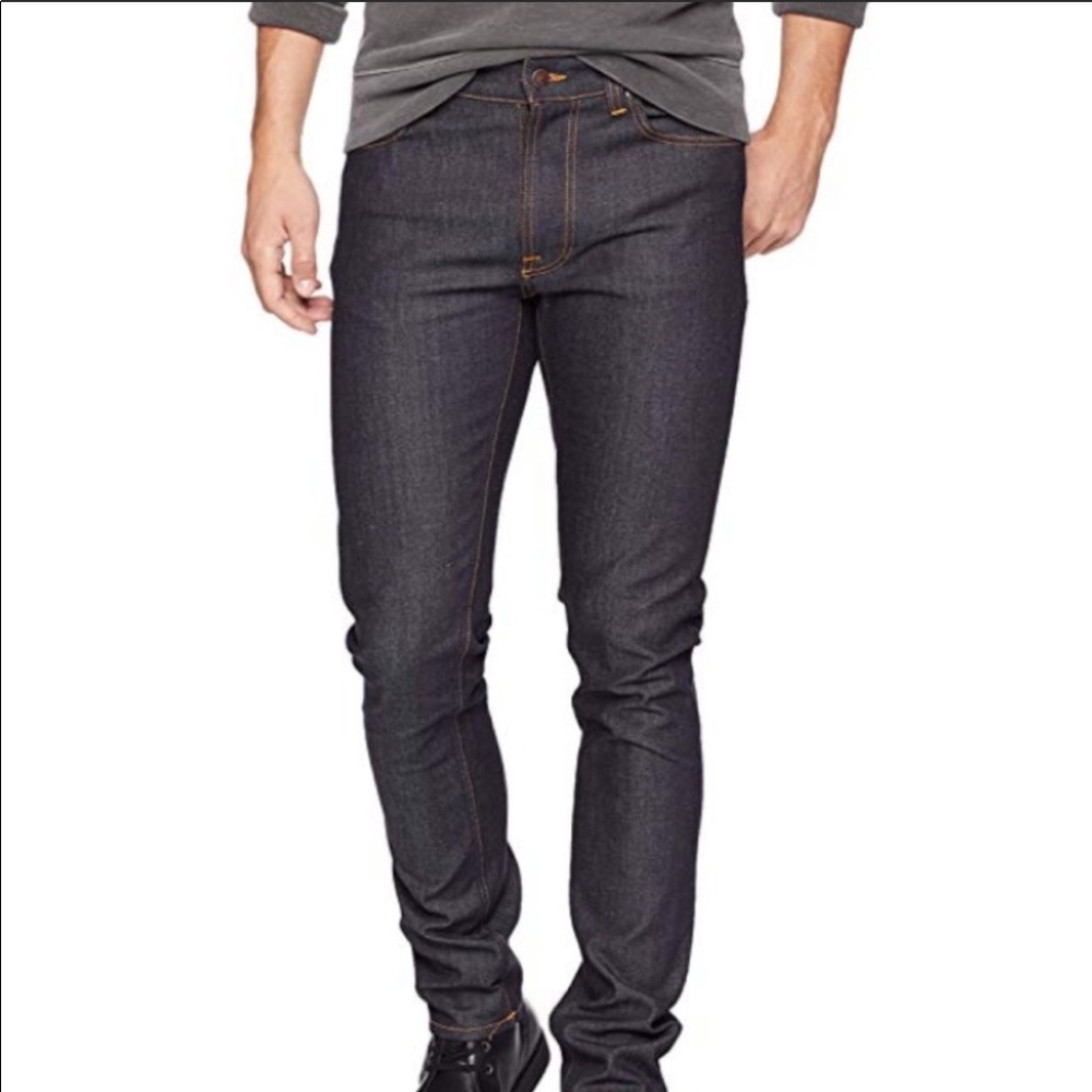 NWT Nudie Jeans adult Lean Dean. Dark blue. 29x30
